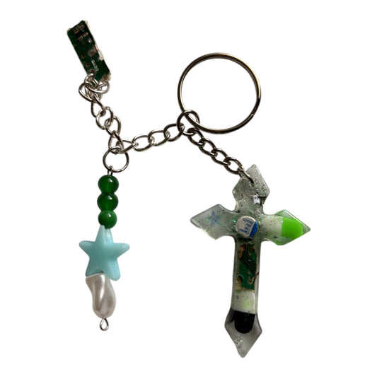 eTr@$H keychain_+Crøs$